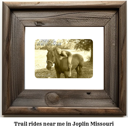 trail rides near me in Joplin, Missouri